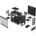 FRACTAL DESIGN Obudowa Pop Mini Air RGB Black TG Clear Tint FD-C-POR1M-06 - 1051271 - zdjęcie 11